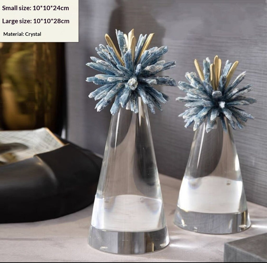 Affordable Luxury Home Decor Floral Crystal Centerpiece For The Living Room Or Entryway