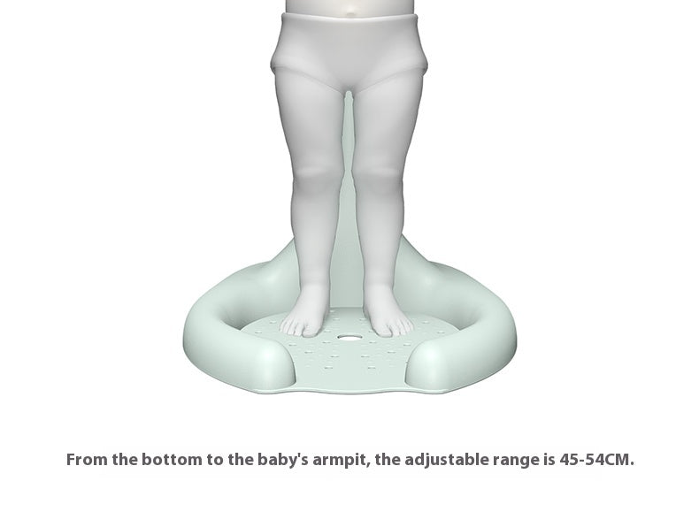 Baby Standing Red Mouth Duck Bath Table Hands-free Shower Non-slip Spine Protection Adjustable