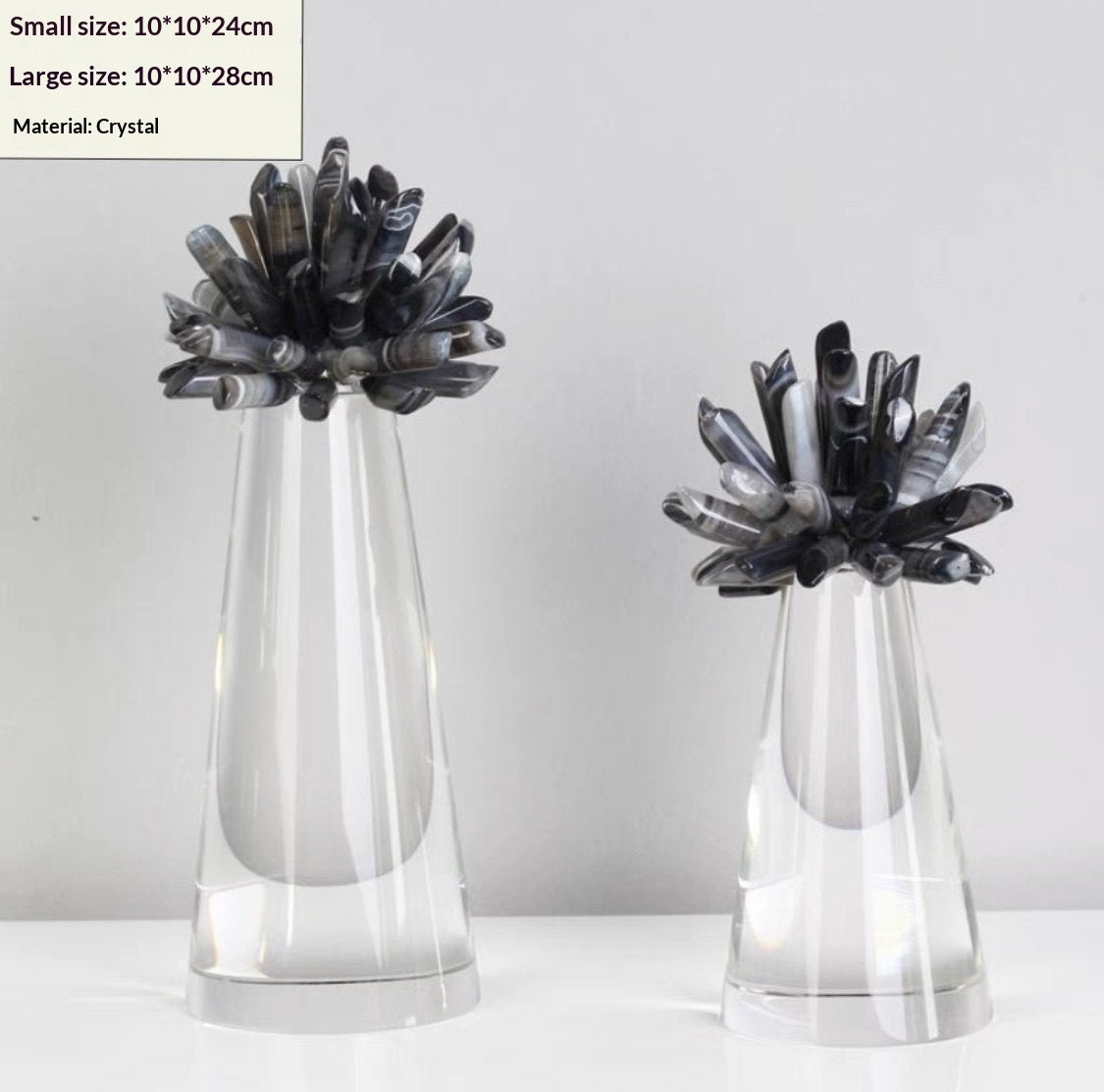 Affordable Luxury Home Decor Floral Crystal Centerpiece For The Living Room Or Entryway