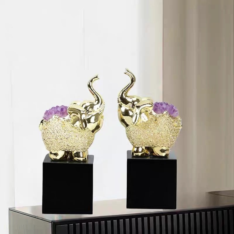 Golden Entryway Office Creative Home Decor Items
