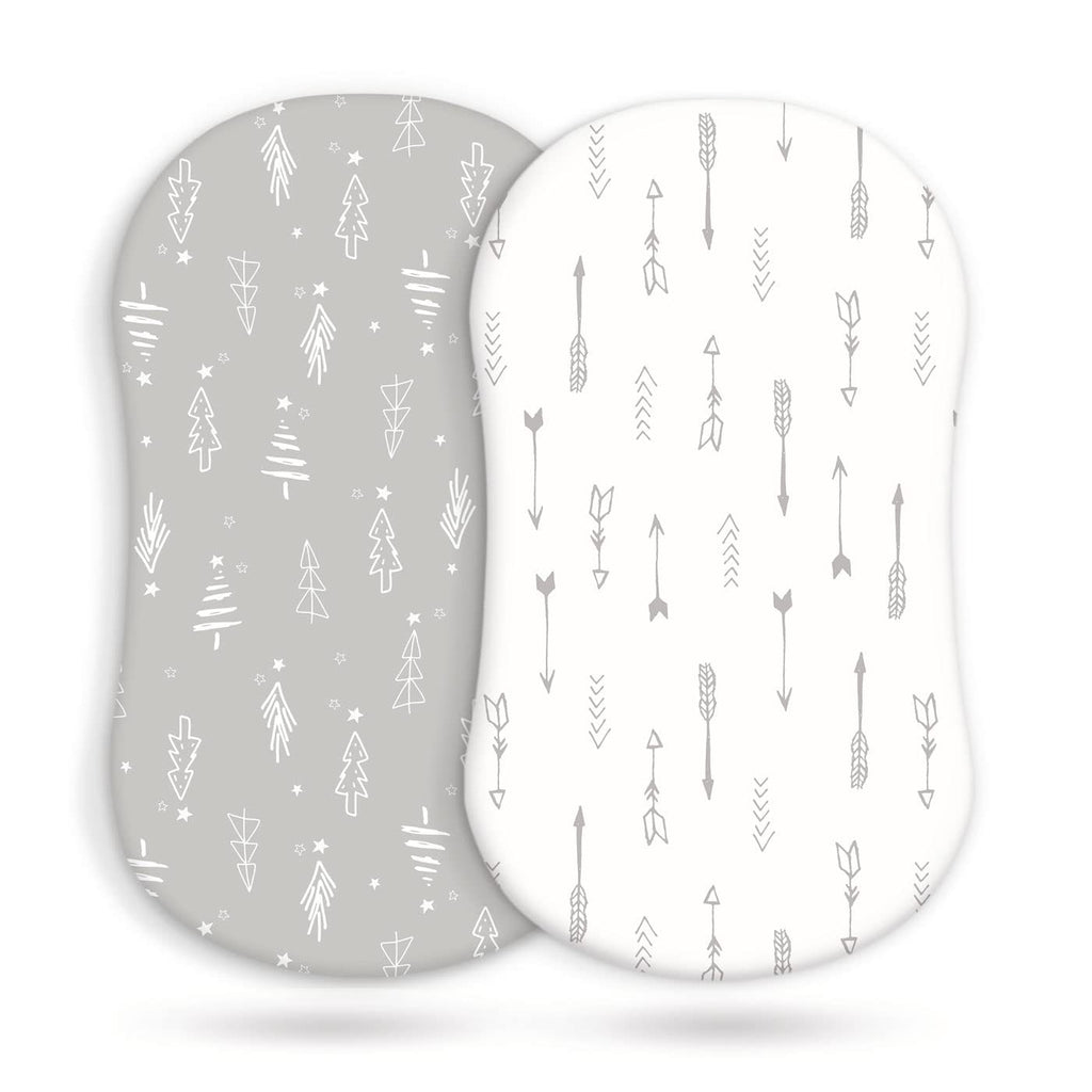 Baby Cradle Fitted Sheet Elastic Printing Baby Caring Table Changing Cover