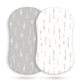 Baby Cradle Fitted Sheet Elastic Printing Baby Caring Table Changing Cover
