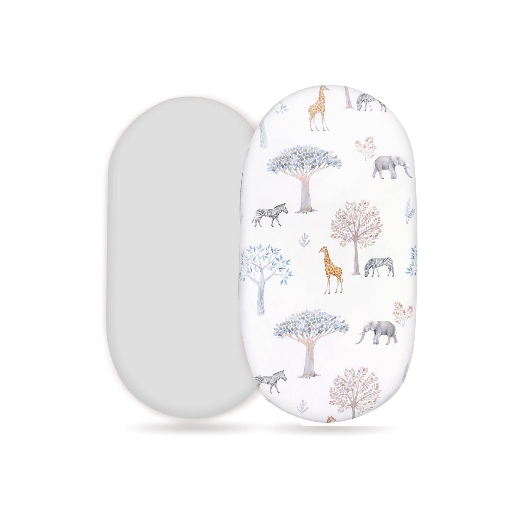 Baby Cradle Fitted Sheet Elastic Printing Baby Caring Table Changing Cover