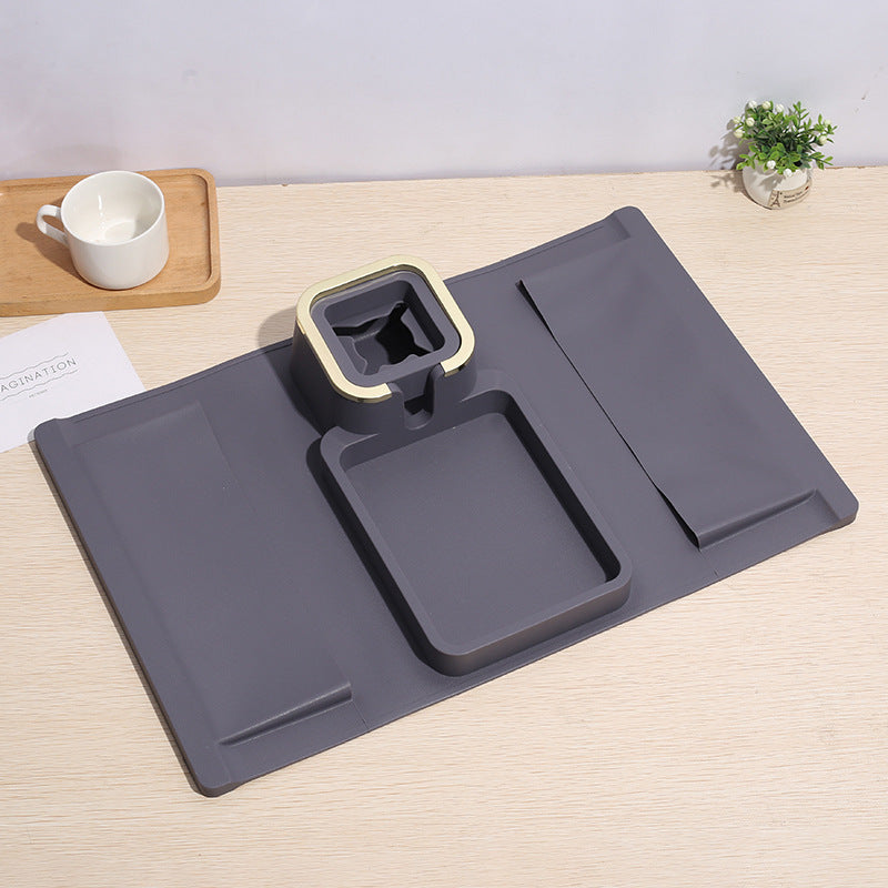 Creative Silicone Sofa Coaster Lazy Sofa Armrest