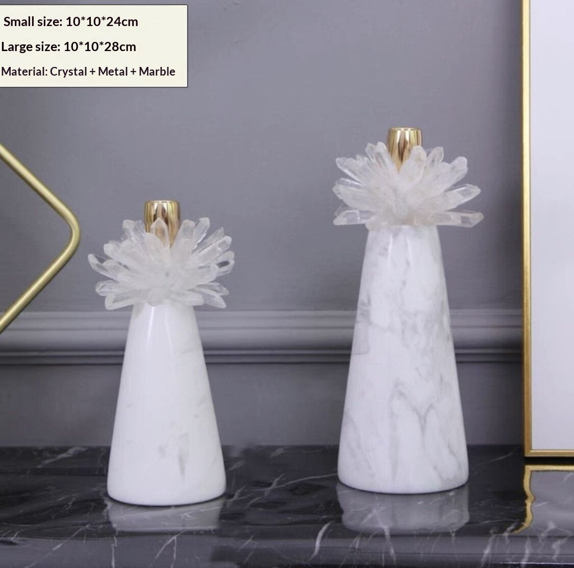 Affordable Luxury Home Decor Floral Crystal Centerpiece For The Living Room Or Entryway