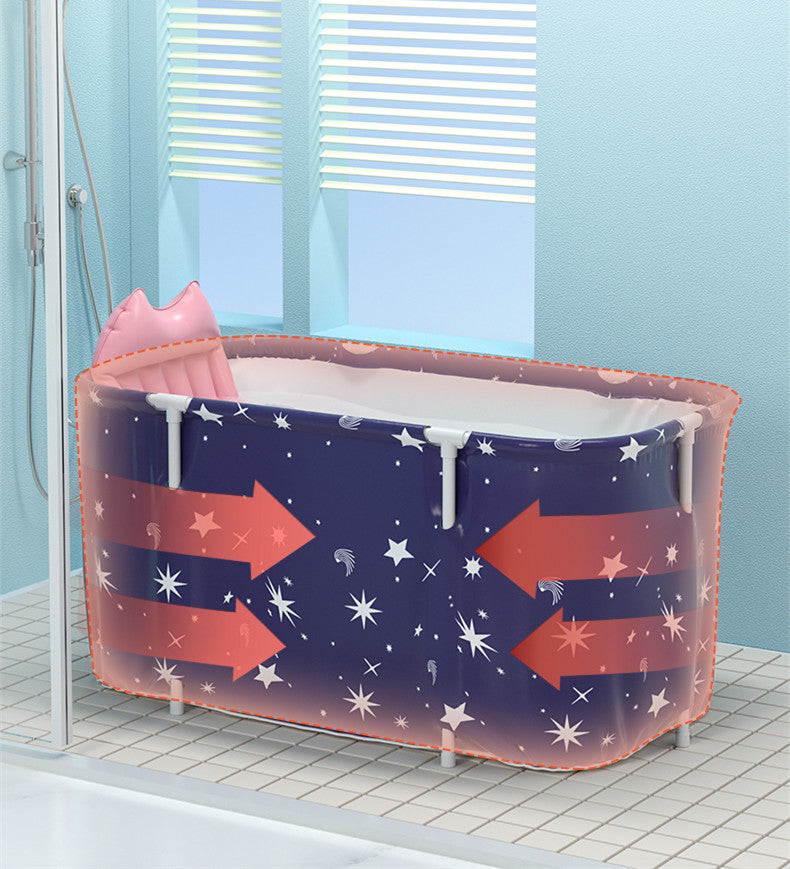 Foldable Bathtub Household  Full Body Child
