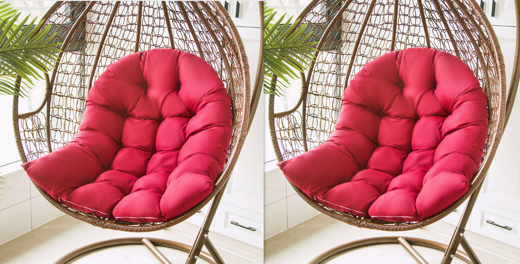 Hanging Basket Seat Cushion Swing Rattan Chair Cushion Vacuum Compression Sofa Cushion Cradle