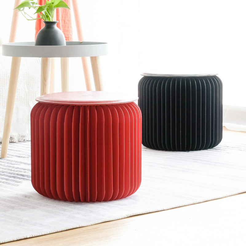 Space Saving Folding Stool Creative Fashion Home Storage
