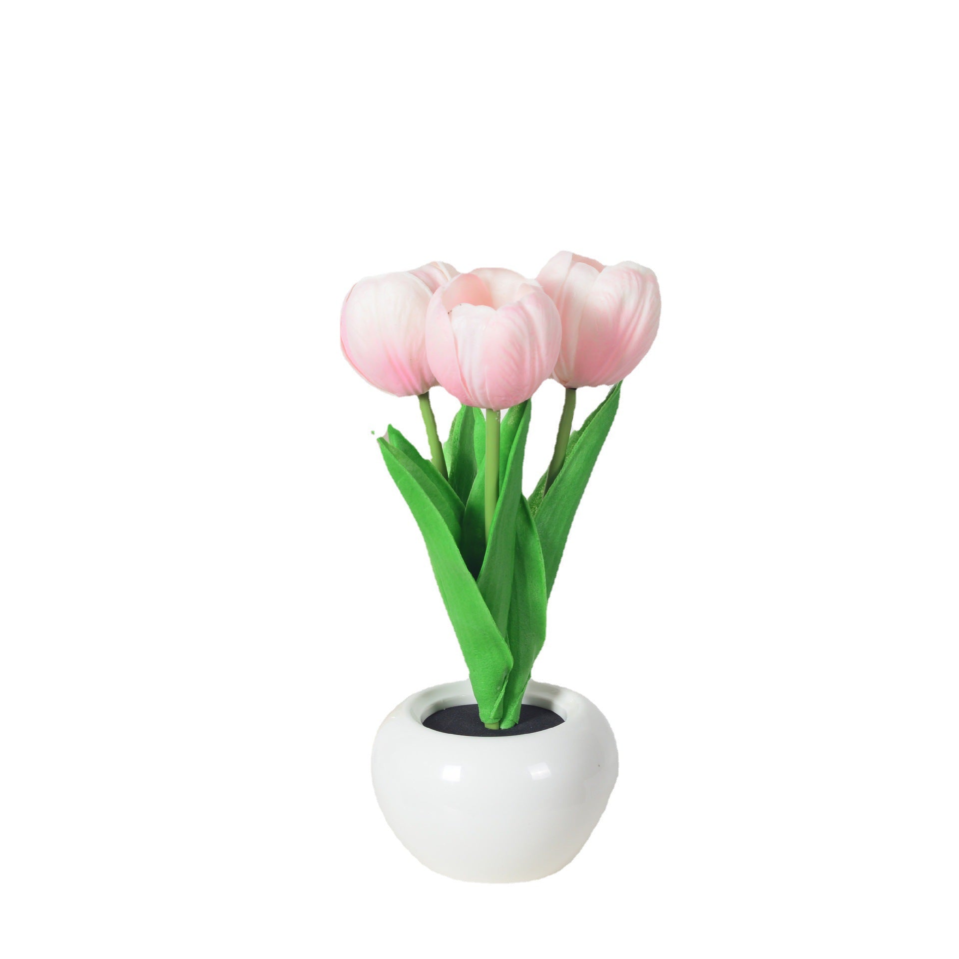 Peony LED Artificial Flower Pot Home Decor Table Lamp
