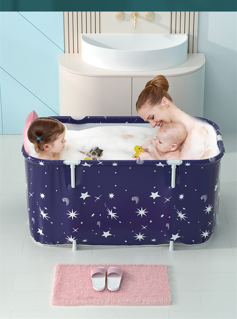 Foldable Bathtub Household  Full Body Child